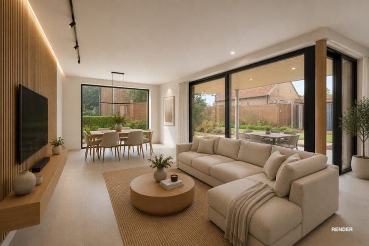 BEN new-build home, 3 beds (156 m²) in Denderhoutem