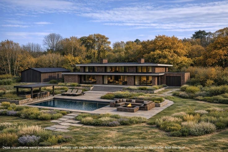 A touch of Provence in the south of West Flanders.