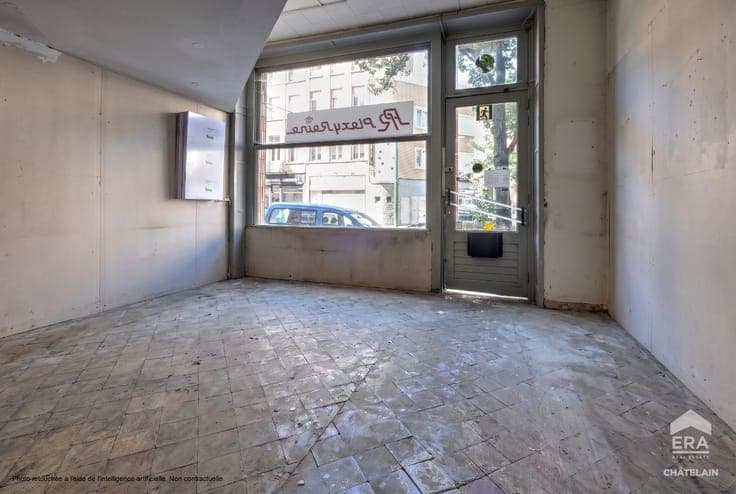 Commercial property with residence for sale in Schaerbeek