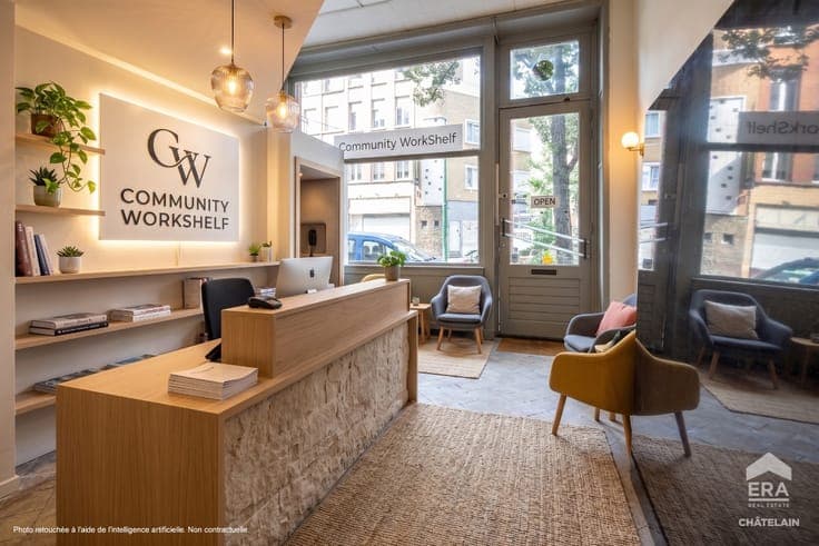Commercial property with residence for sale in Schaerbeek
