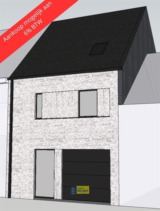 Aankoop mogelijk aan 6% BTW! Nieuwbouwwoning met 5 slaapkame