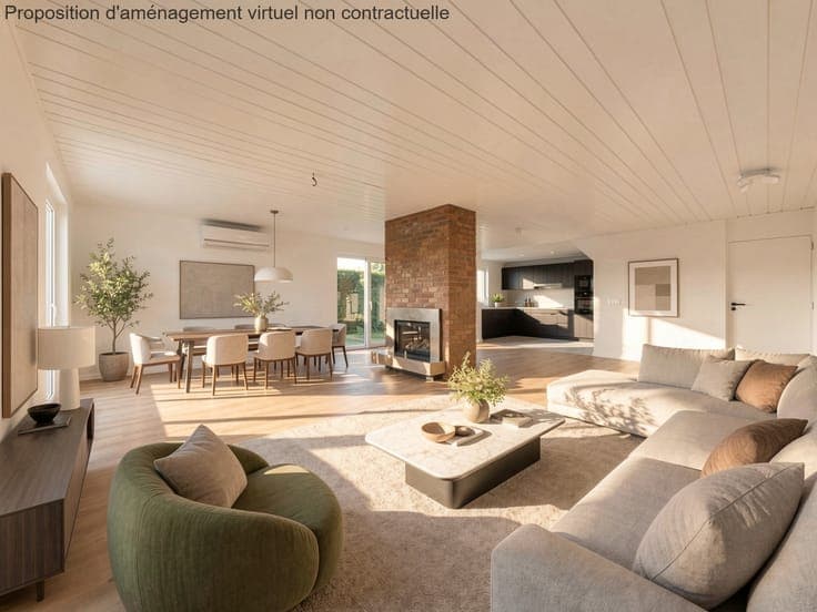 Stunning renovated villa with fireplace – Espinette