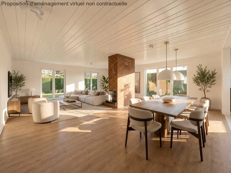 Stunning renovated villa with fireplace – Espinette