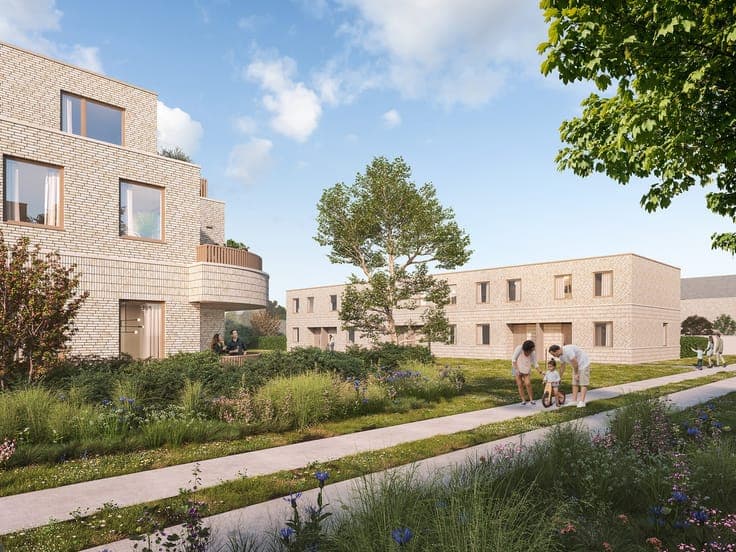 Energiezuinige nieuwbouwwoning met 3 slaapkamers, terras,...