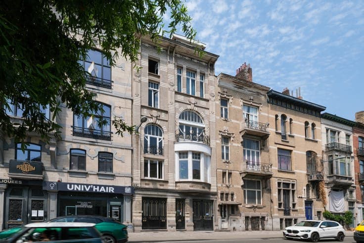 Art Nouveau architecture mansion
