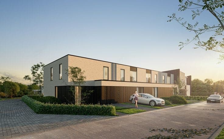 Modern family home in Marke