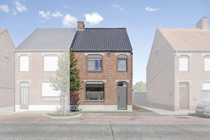 Bright and refreshed house for sale in Zedelgem