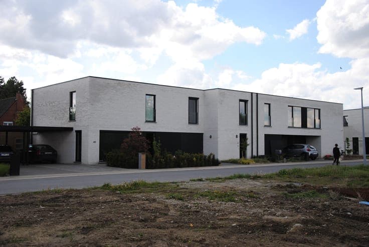 Energieneutrale gesloten bebouwing met garage