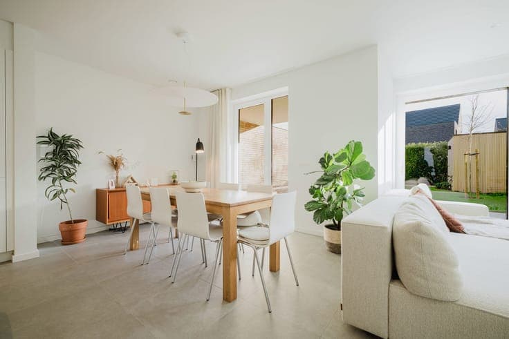Open new-build home with 3 bedrooms, near Wetteren