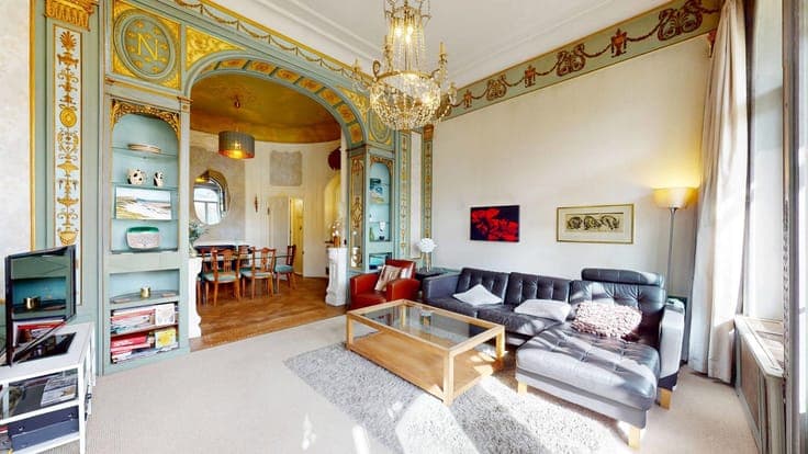Étangs d'Ixelles - Maîson de Maître - Art Nouveau - PEB: E