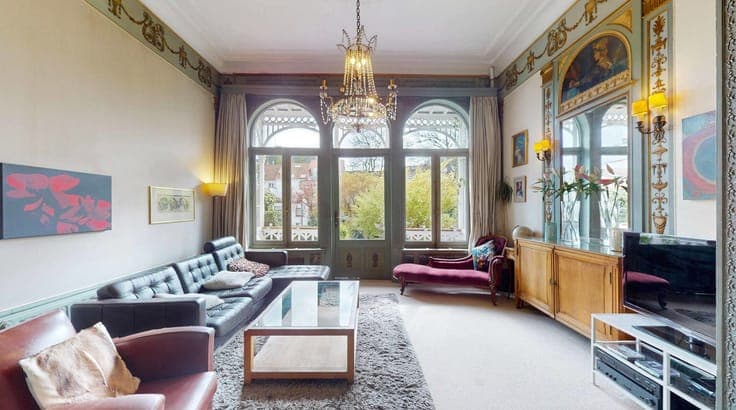 Étangs d'Ixelles - Maîson de Maître - Art Nouveau - PEB: E