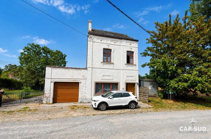 Maison à rénover entre ville et nature à Wavre