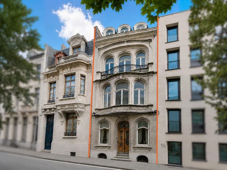 IXELLES ll Project with permit - 3 duplex (670m² autorised)
