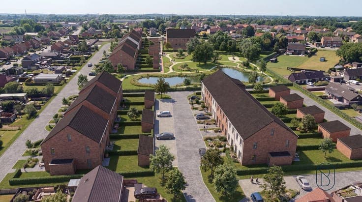 Energiezuinige nieuwbouwwoning in het centrum van Harelbeke