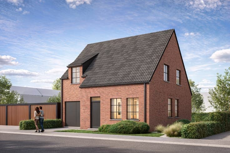 Energiezuinige halfopen nieuwbouwwoning op een rustige li...
