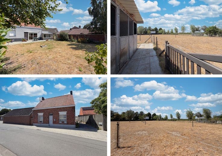 Unieke, landelijke eigendom met weide op 4700m²!!!