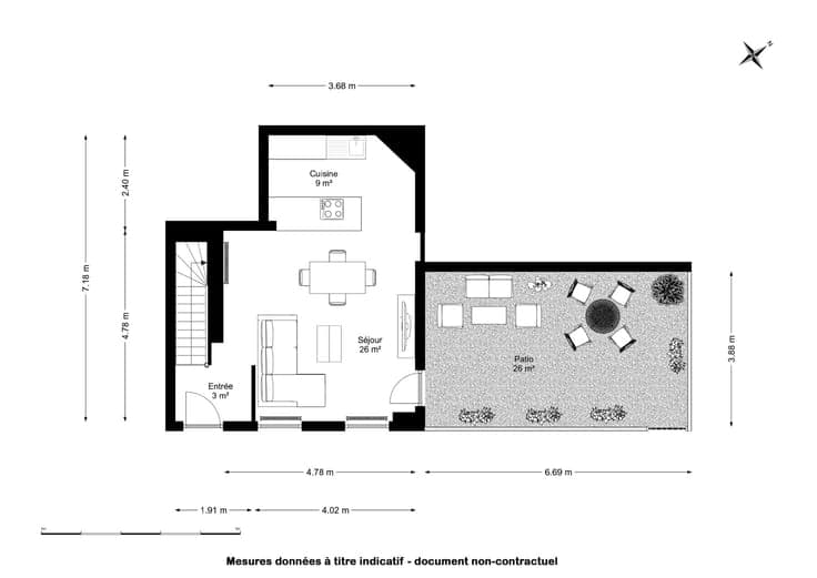 Seneffe – House of +-110m², 3 bedr, in good condition EPC D