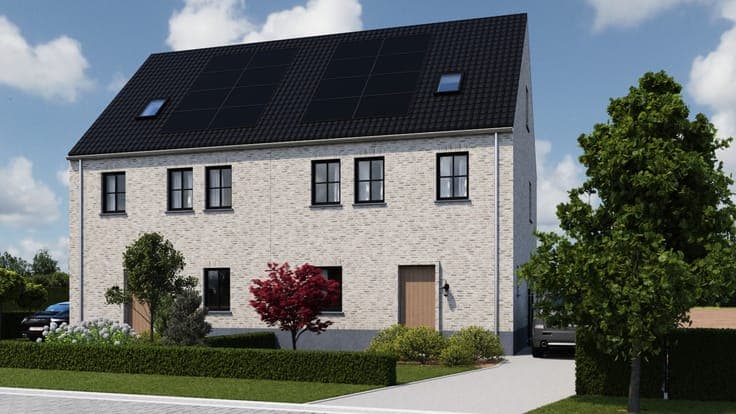 NIEUWBOUWWONING: LANDELIJK WONEN IN HET HARTJE VAN BORGLOON