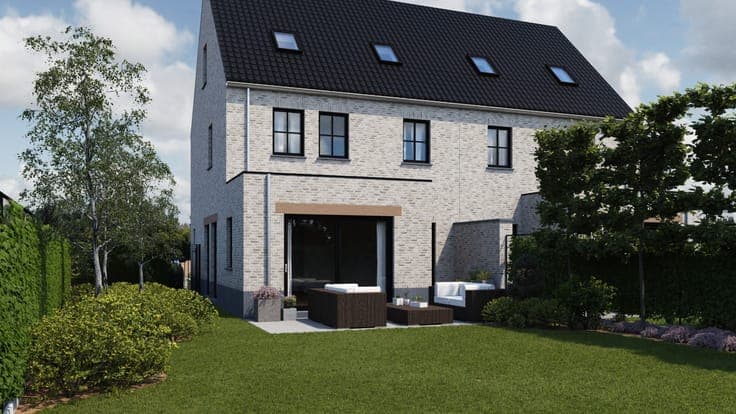NIEUWBOUWWONING: LANDELIJK WONEN IN HET HARTJE VAN BORGLOON