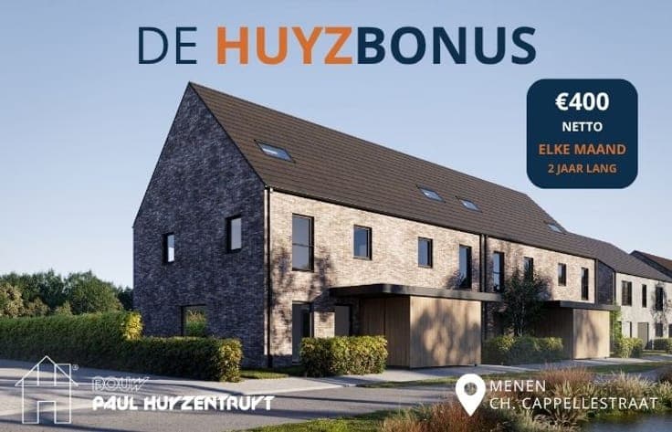 Hedendaags wonen te Menen! | Ch. Cappellestraat 1.2