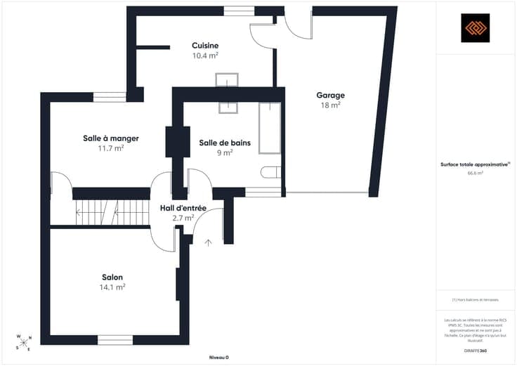 House with garage and garden to renovate