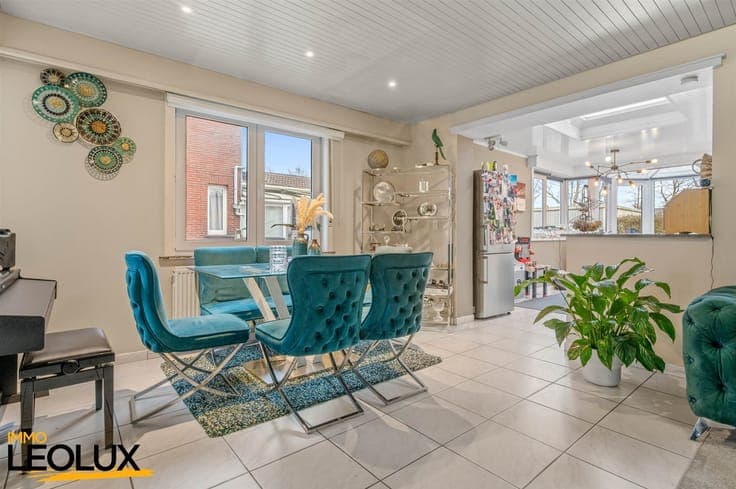 A semi-detached home with a lovely garden.