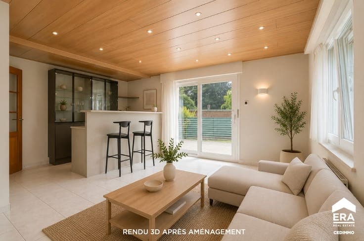 SEMI-DETACHED HOUSE WITH GARAGE, GARDEN AND CONVERTIBLE ATTI