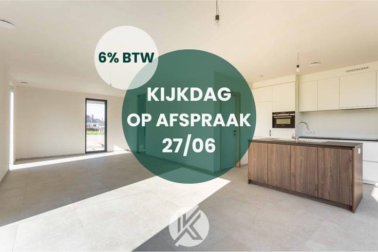 Nieuwbouwwoning op gunstige ligging