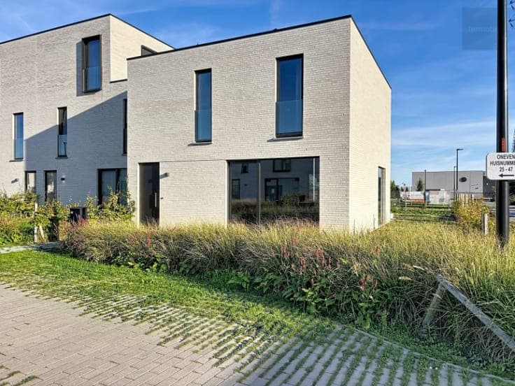 Energieneutrale hoekwoning