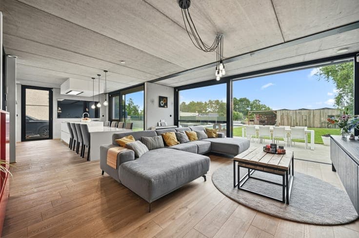 Moderne villa in een rustige en groene omgeving