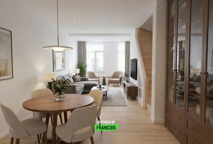 Bright and tastefully renovated town house near the rampart…
