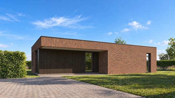 Ground-floor new-build villa in a second building line in...