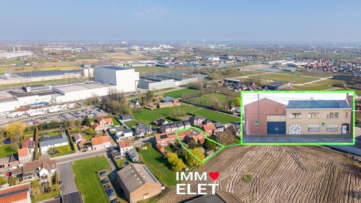 MAGAZIJN MET TWEEWOONST | 1.052 M²