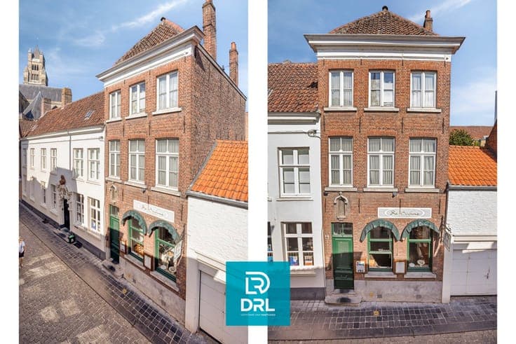 HERENHUIS met handelsgelijkvloers centrum BRUGGE