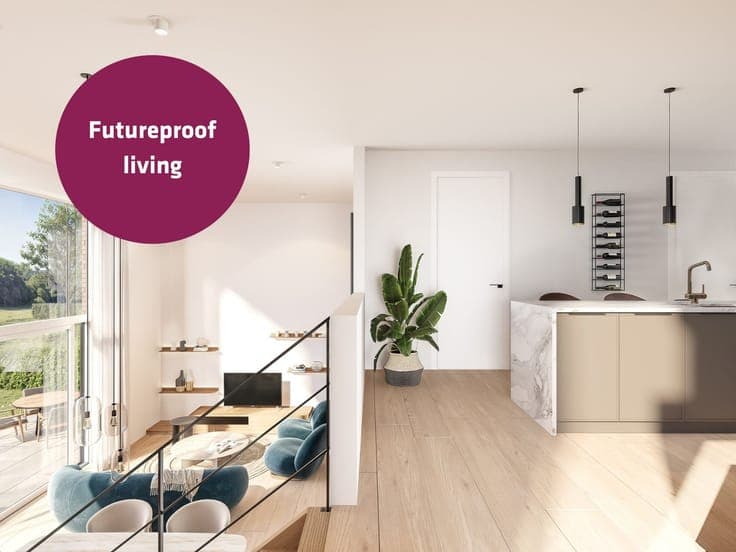 Modern and futurproof split-level home