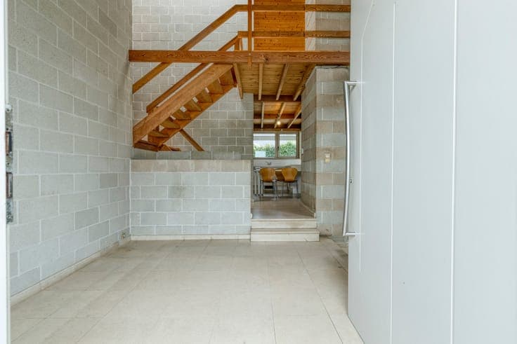 Unique, bright house for sale with playful intermediate leve