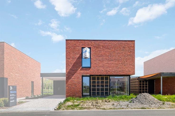 Moderne villa aan 't Park in Tielt | Afwerking op maat