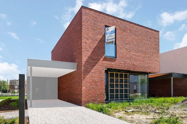 Moderne villa aan 't Park in Tielt | Afwerking op maat