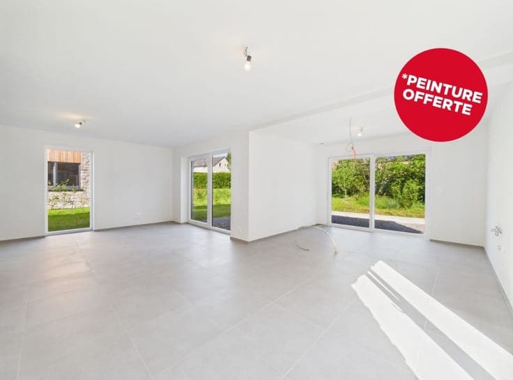 New 4-bedroom villa with garden and garage in Libin