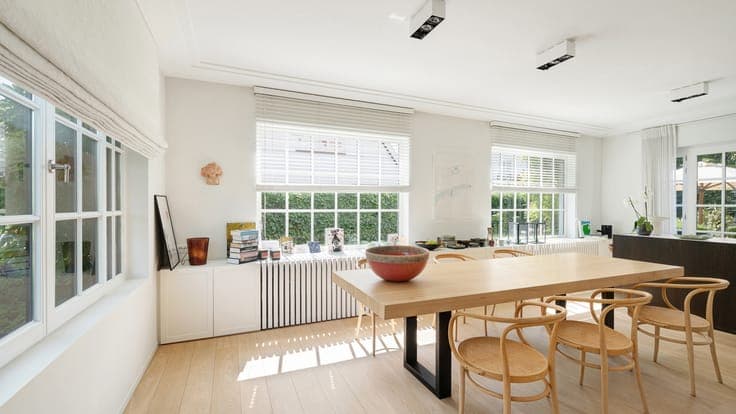 Charming detached villa with modern interior and cozy garden