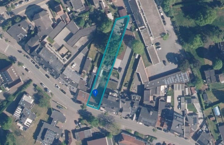 Ruime halfopen bebouwing met EPC A op 869 m² in Evergem