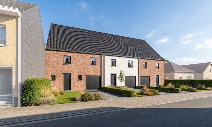 Hoogbavegemstraat Project | Three energy-efficient new-buil…