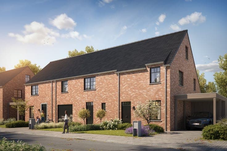 Energiezuinig wonen op een toplocatie in Oedelem