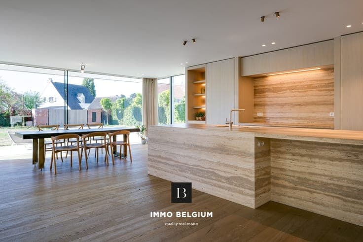 Luxury villa along the dune forests between De Haan and W...