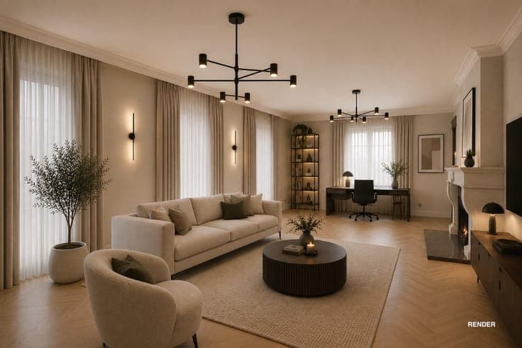 Unique 408 m² house with 3 bdr in Burst