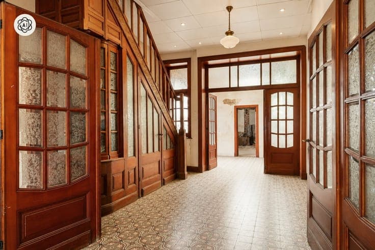 Partially renovated townhouse with 3 bedrooms, a garden, and