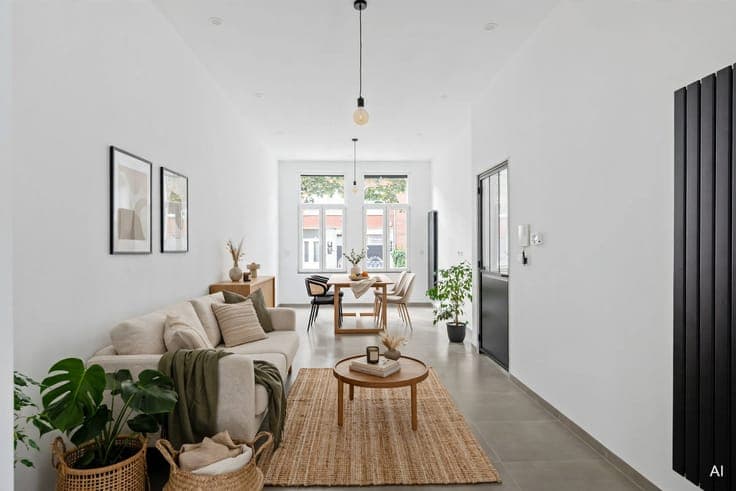 Charming 5-bedroom townhouse with a landscaped garden