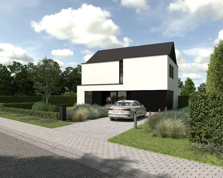 Bouwgrond voor nieuw te bouwen villa in Landegem