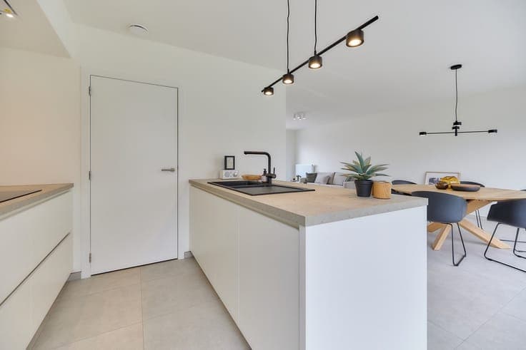 Nieuwbouwwoningen in een groene omgeving te Lokeren