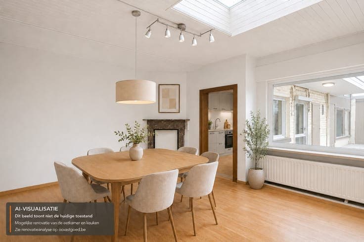 Vier slaapkamers en ruimte voor uw plannen